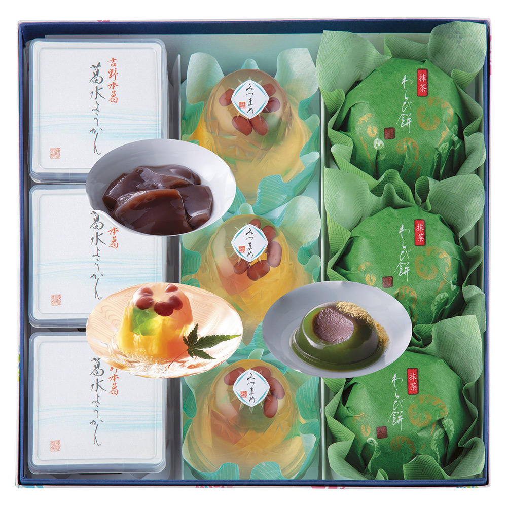 叶匠寿庵 菓匠清閑院 和菓子 詰め合わせセット 水ようかん等 叶匠寿庵 菓匠清閑院 和菓子 詰め合わせセット 水ようかん等の