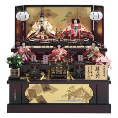 五人飾雛の詩収納三段