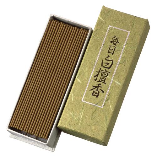＜日本香堂＞線香　毎日白檀香　バラ詰