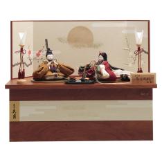 銘木 収納飾 花梨