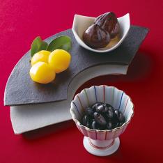 〈はべ黒庵〉丹波黒と栗渋皮・栗甘露煮