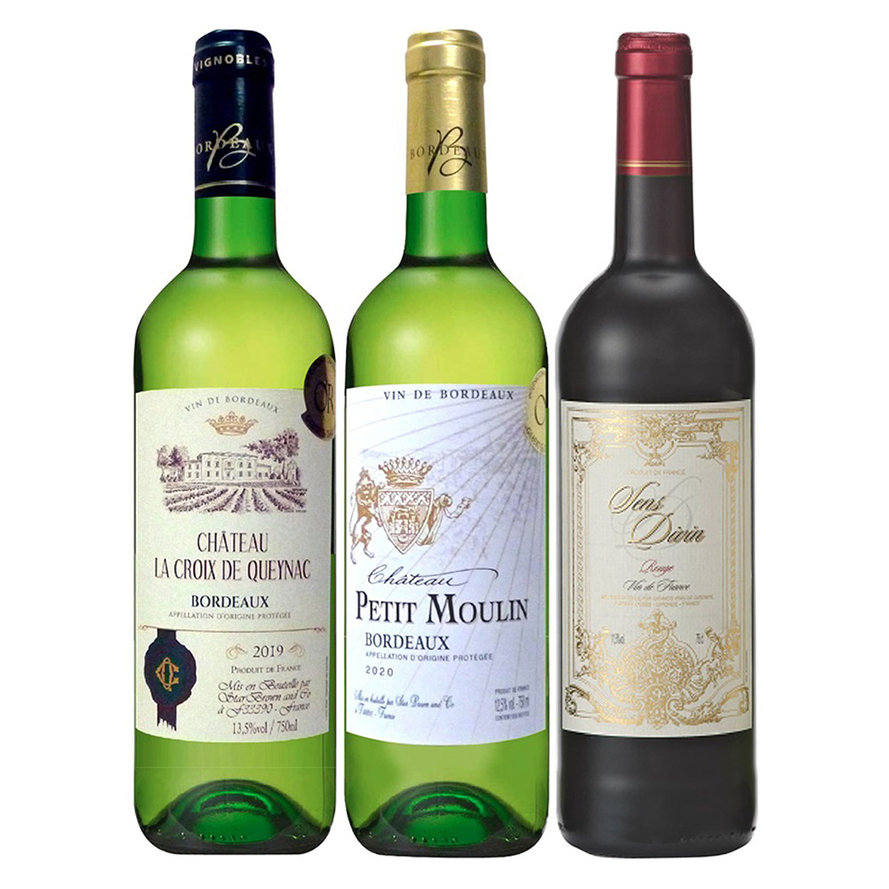 フランスボルドー金賞受賞白ワイン2本＆フランス赤ワインセット | 商品詳細 | 高島屋オンラインストア