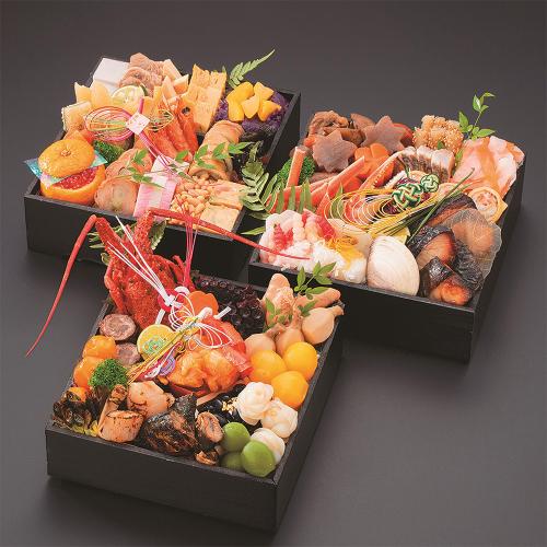 和三段重（鯖・鰆寿司　なし）（OK926）＜岡山地域お届け＞389269