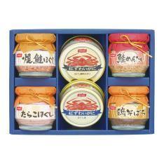 〈ニッスイ〉紅ずわいがに缶詰・瓶詰詰合せ