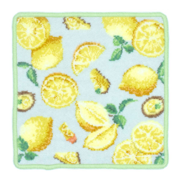 シェニール織 レモンハンカチ