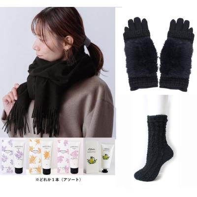 福袋 冬のあったか婦人雑貨4点セット ストール
