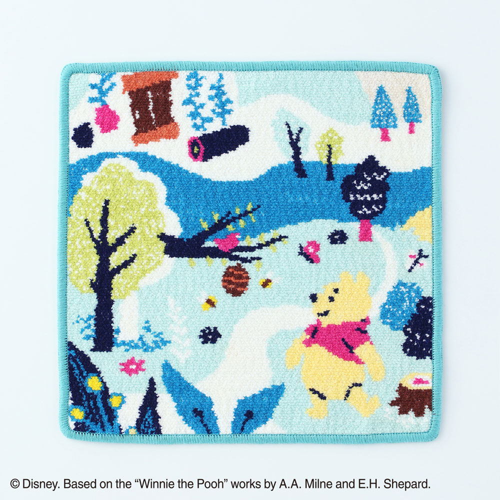 シェニールタオルハンカチ インザフォレスト