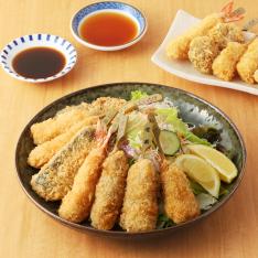 レンジで簡単!串かつ8種27本セット