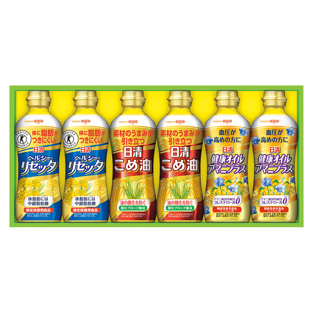 高級 送料無料 日清オイリオ アマニ油プラス 600g×10本