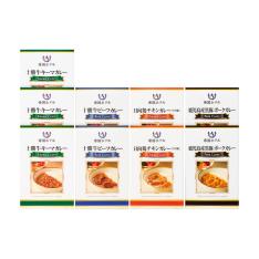 〈帝国ホテル〉十勝牛・日向鶏・鹿児島産黒豚カレーセット