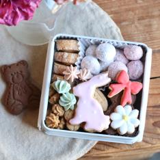 【ホワイトデー】ホワイトデーのクッキー缶S