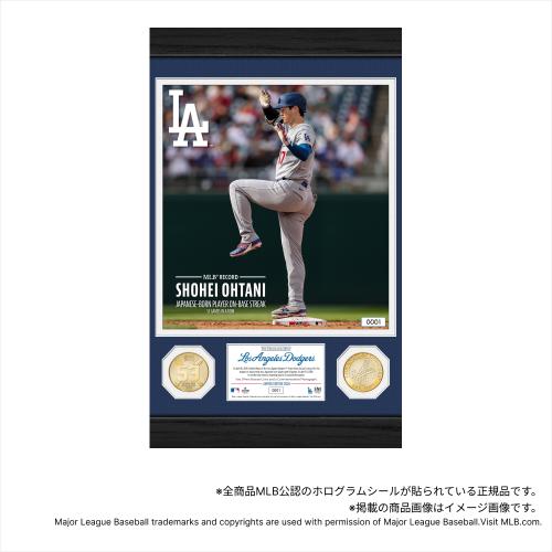 ドジャース 大谷翔平 日本人最多53試合連続出塁記念 ダブルコインフォトミント