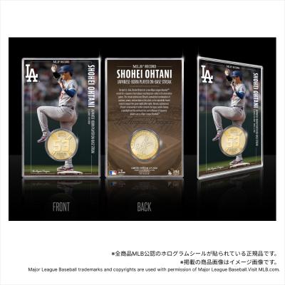 ドジャース 大谷翔平 日本人最多53試合連続出塁記念コレクション