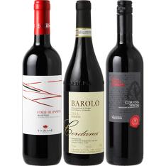福袋 熟成バローロ入りイタリアバラエティ赤3本セット