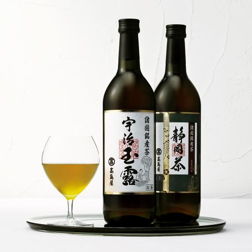 〈高島屋〉宇治・静岡ボトルティー(瓶入り)詰合せ