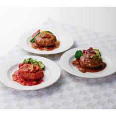 〈神戸開花亭〉煮込みハンバーグセット