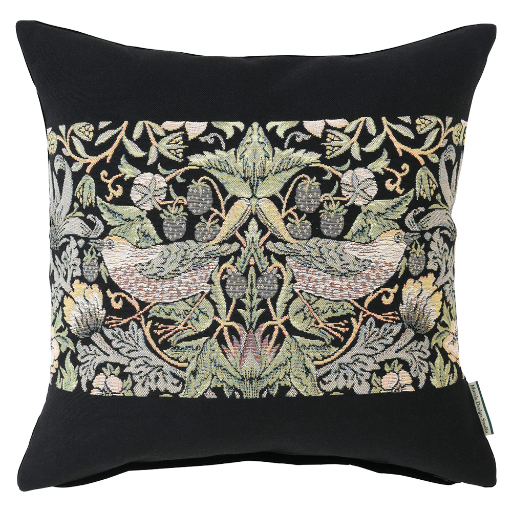 87%OFF!】 正座クッション ウィリアムモリスの苺泥棒 ウィロボウ 持ち