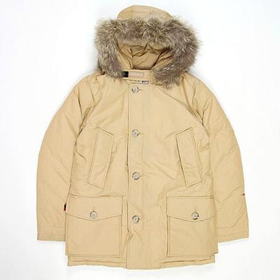 ウールリッチ コート（カーキ）ラビットファー WOOLRICH（ウール