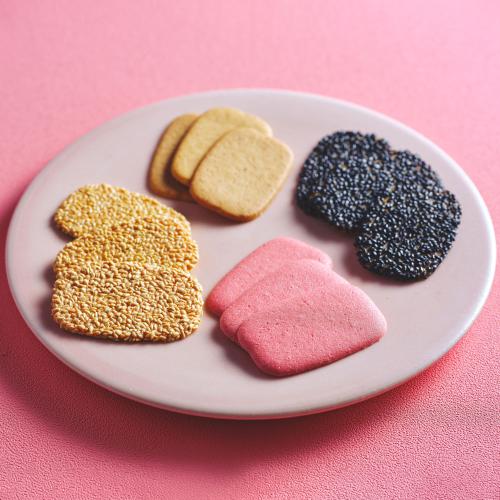 薄玻璃チュイル 22枚入 季節の詰め合わせ（あまおう）