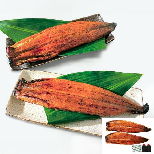 〈うなぎの中庄〉静岡県産炭火手焼き一本うなぎ蒲焼