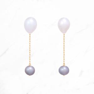 NATURALI JEWELRYナチュラリジュエリパール ドロップツイストピアス NATURALI JEWELRY(ナチュラリ ジュエリ)｜パール ドロップ