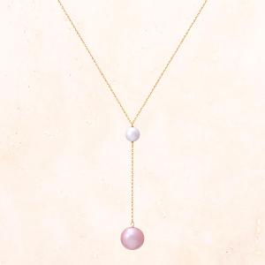 高島屋✨アコヤ真珠ネックレス パールとゴールド 約5〜7㎜の3連