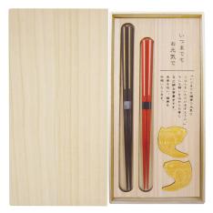 お箸セット　目出鯛　夫婦箸セット