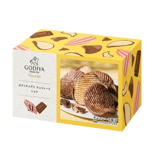 ポテトチップス チョコレート ミルク