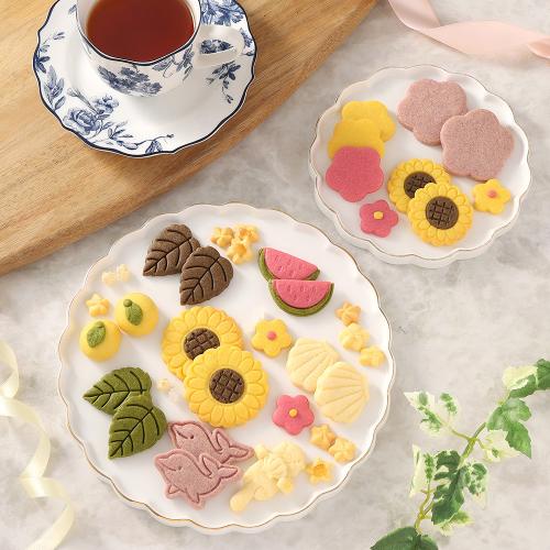 ひまわりの夏クッキー缶
