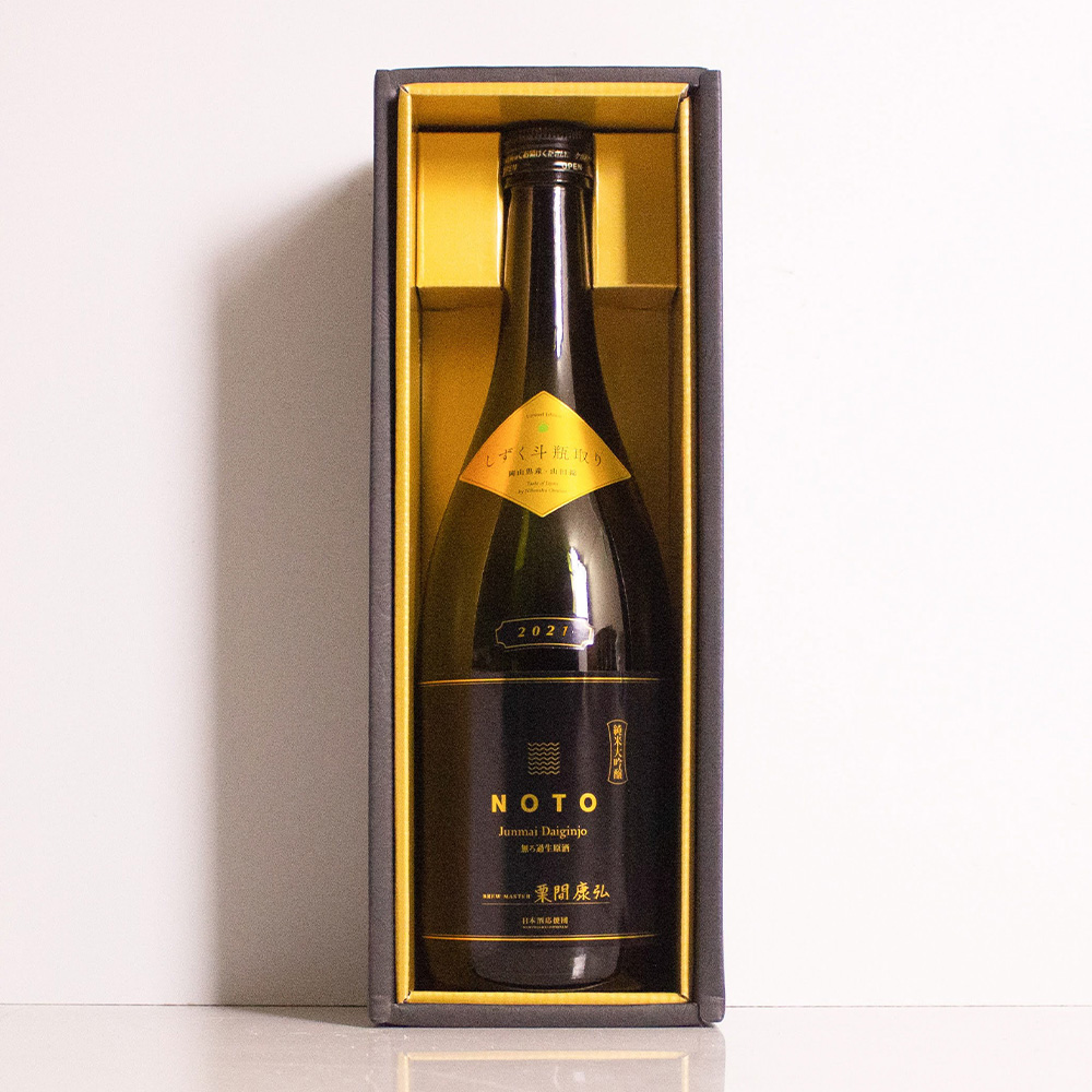 画像【高島屋限定】<日本酒応援団> NOTO 純米大吟醸しずく斗瓶取り2021