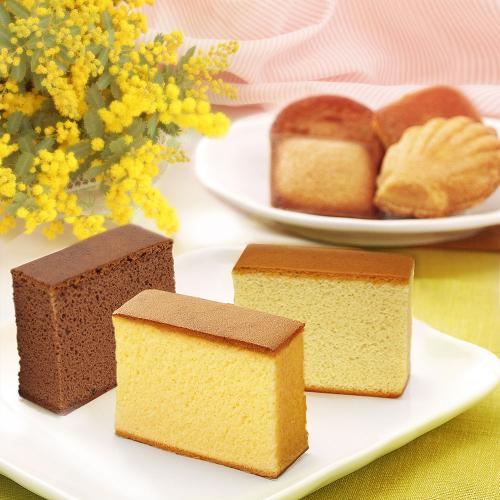 【ホワイトデー】個装カステラ・焼き菓子セット
