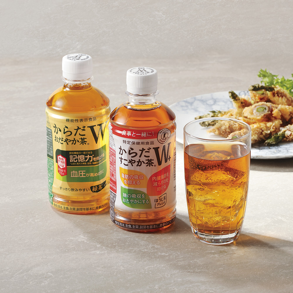 〈日本コカ・コーラ〉からだすこやか茶W＋・からだおだやか茶W・からだ巡茶セット