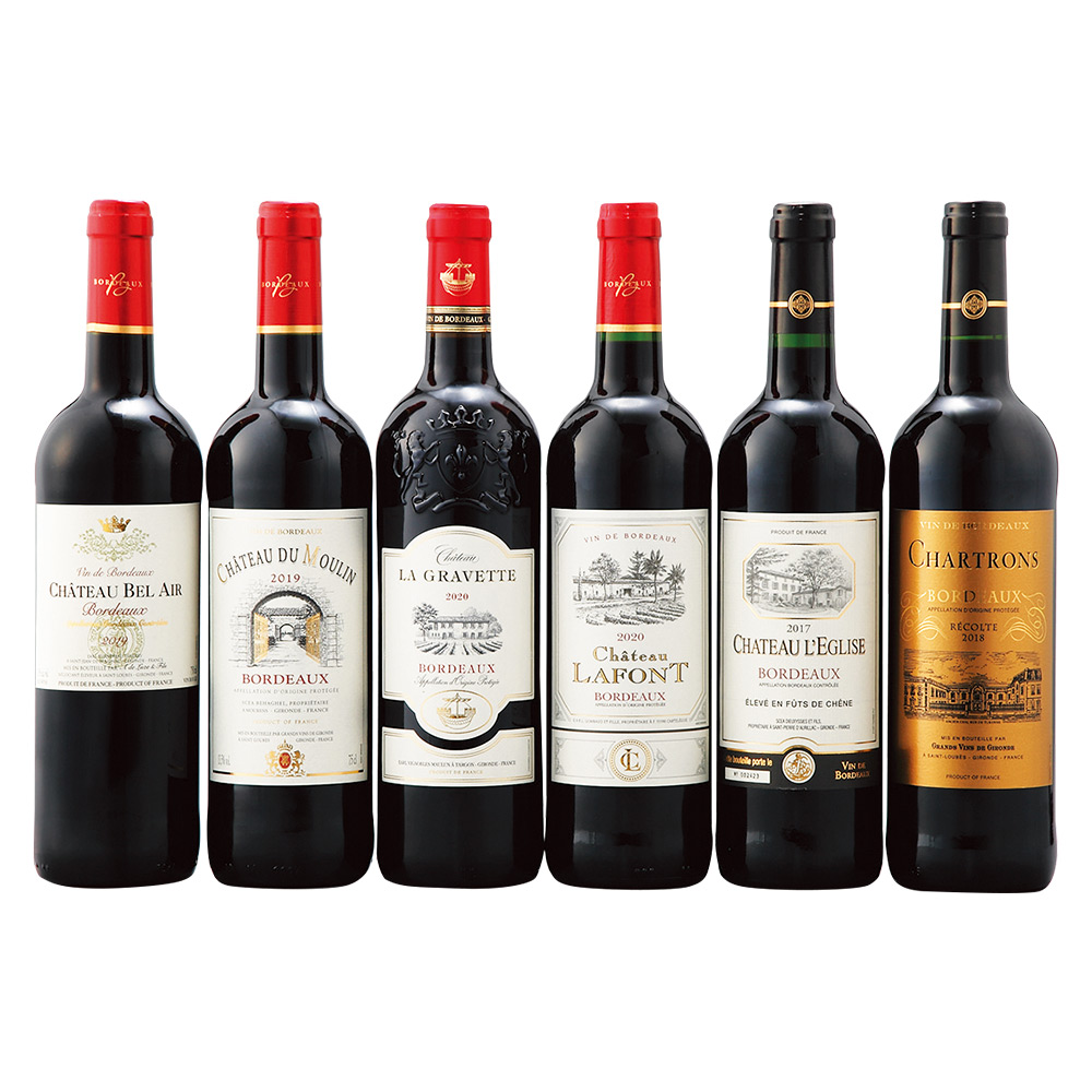 フランス＞ボルドー赤ワイン6本セット | 商品詳細 | 高島屋オンラインストア