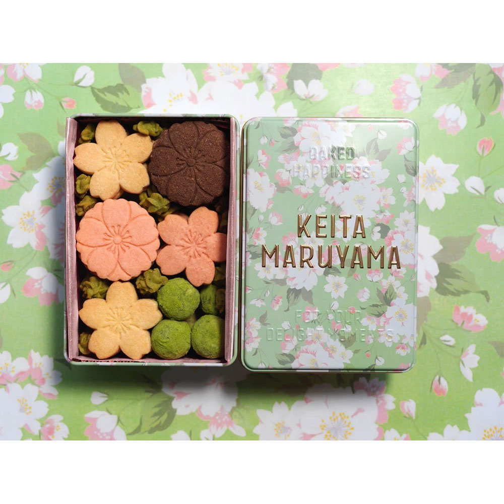 【ホワイトデー】詰合せクッキー桜缶