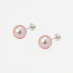 Pt淡水パール ピアス
