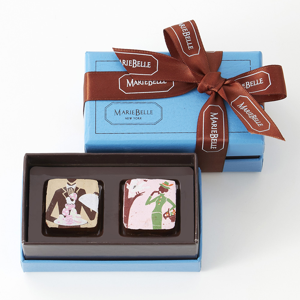 【バレンタインデー】アートガナッシュ2pc Blue Box