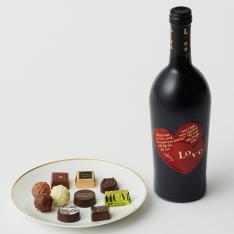 【バレンタインデー】＜ナターレ・ヴェルガ×モロゾフ＞赤ワイン＆プレミアムチョコレートセレクションのセット