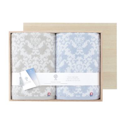 〈逸織タオル〉皐-SATSUKI-バスタオルセット