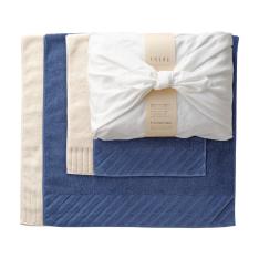 〈くらしすと〉今治 弾みタオルセット（風呂敷包み）