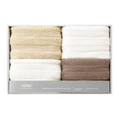 〈今治　渡辺パイル〉パイル＆ワッフルタオルセット