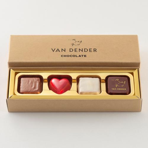 【バレンタインデー】プラリネショコラ（4個入）