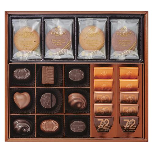 〈ゴディバ〉チョコレート＆クッキー アソートメント