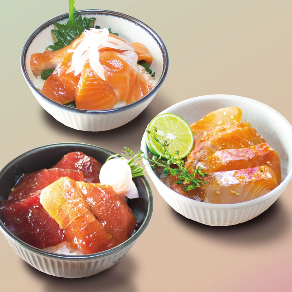 【敬老の日】敬老の日限定 一膳づけ丼3種詰合せ
