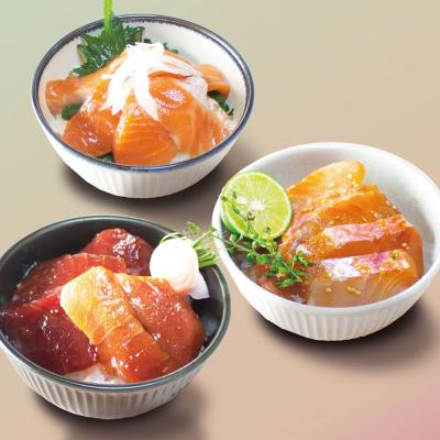 【敬老の日】敬老の日限定 一膳づけ丼3種詰合せ