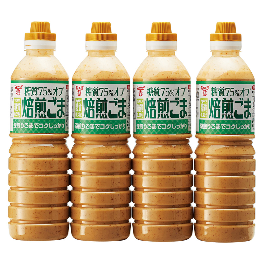高額売筋】 フンドーキン 糖質75％オフ焙煎ごまドレッシング 420ml qdtek.vn