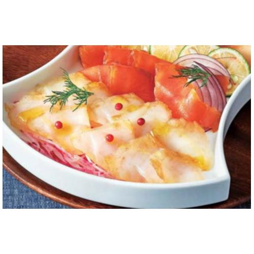 【敬老の日】<佐渡のごっつお>無添加・天然 紅白お魚の生ハムスライス詰合せ