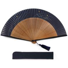 扇子 五十間蛍セット 紺