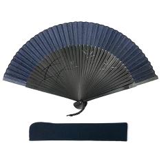 扇子 涼風セット 紺