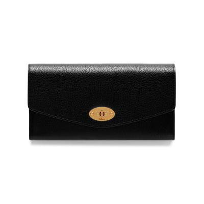 MULBERRY　ターンロック　折り財布　マルチカード　ダーリー　ピンクベージュ Mulberry - マルベリー MULBERRY 二つ折り財布 ミディアム