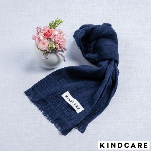 【敬老の日】プリザーブドフラワー「和」＆＜KINDCARE＞軽やかタオルマフラー